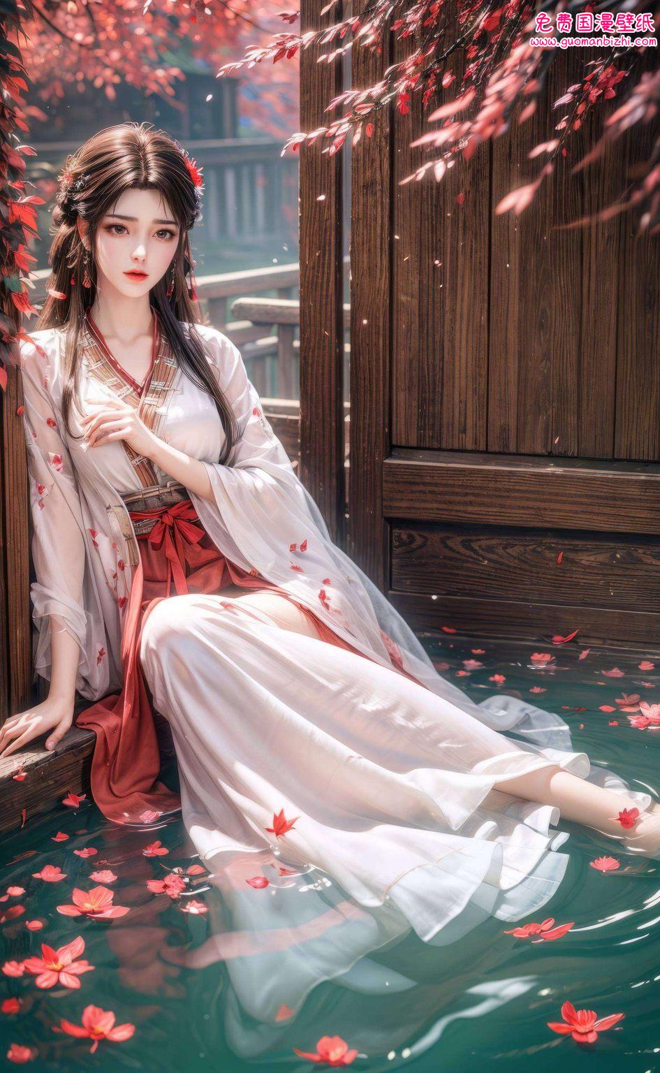 火灵儿高清壁纸集——AI生成极简风，PC桌面视觉新体验