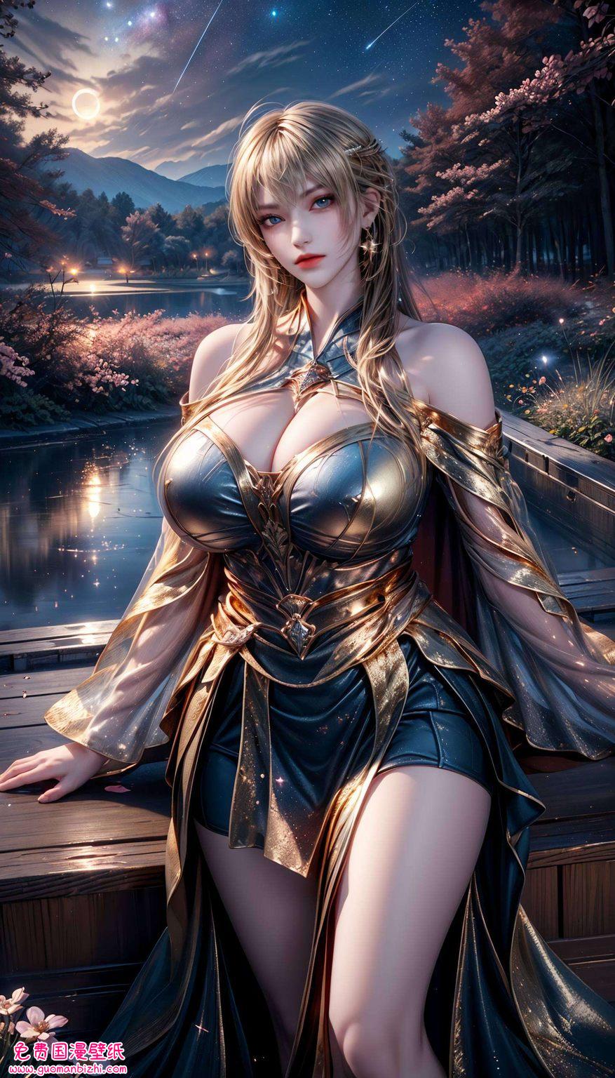 雄兵连天使彦梦幻：AI绘画生成作品，免费壁纸秀，苹果漫画壁纸集锦