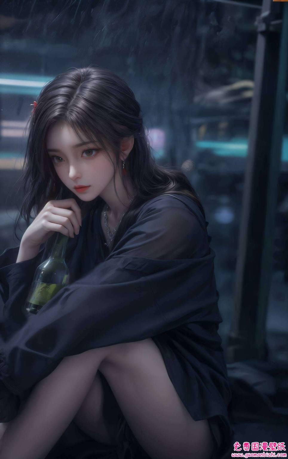 AI创作免费壁纸包——电脑古风漫画壁纸·火灵儿石昊高清精选