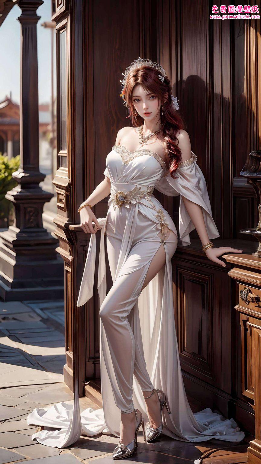 火灵儿高清壁纸集——AI绘画参考素材，护眼电脑墙纸，图文并茂