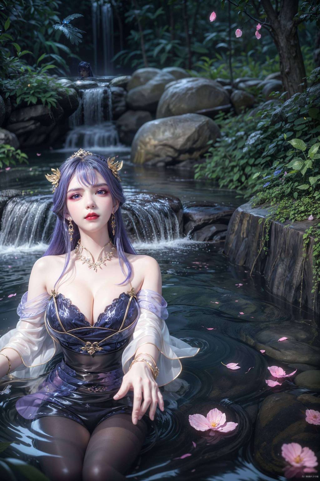 AI素材精细角色，PC宽屏壁纸——天穹动态壁纸超清无水印集