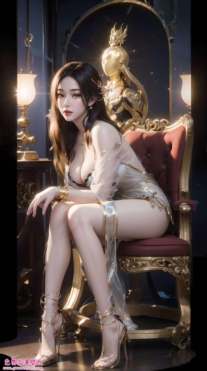 姚曦精选AI参考壁纸：游戏风华，平板桌面背景的超清盛宴