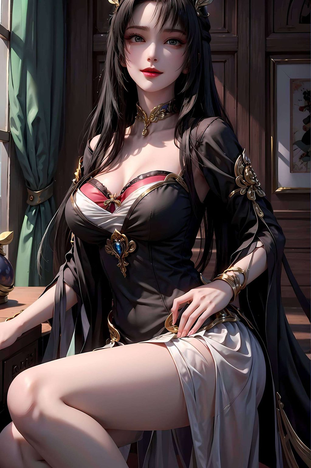 天狐仙子ai图片，精细角色描绘，打造唯美手机壁纸