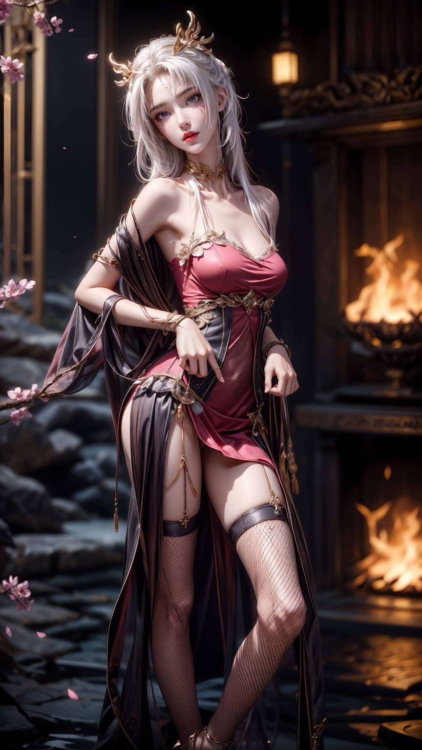 天狐仙子桌面壁纸高清:AI绘画参考素材,动漫、Win10壁纸,潮图壁纸集锦 天狐仙子桌面壁纸高清:AI绘画参考素材,动漫、Win10壁纸,潮图壁纸集锦