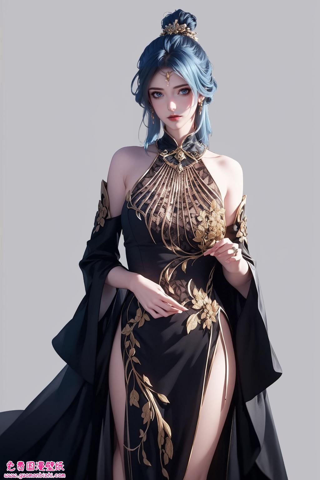 斗破苍穹动漫魔女：超精致免费壁纸分享，平板炫彩壁纸集