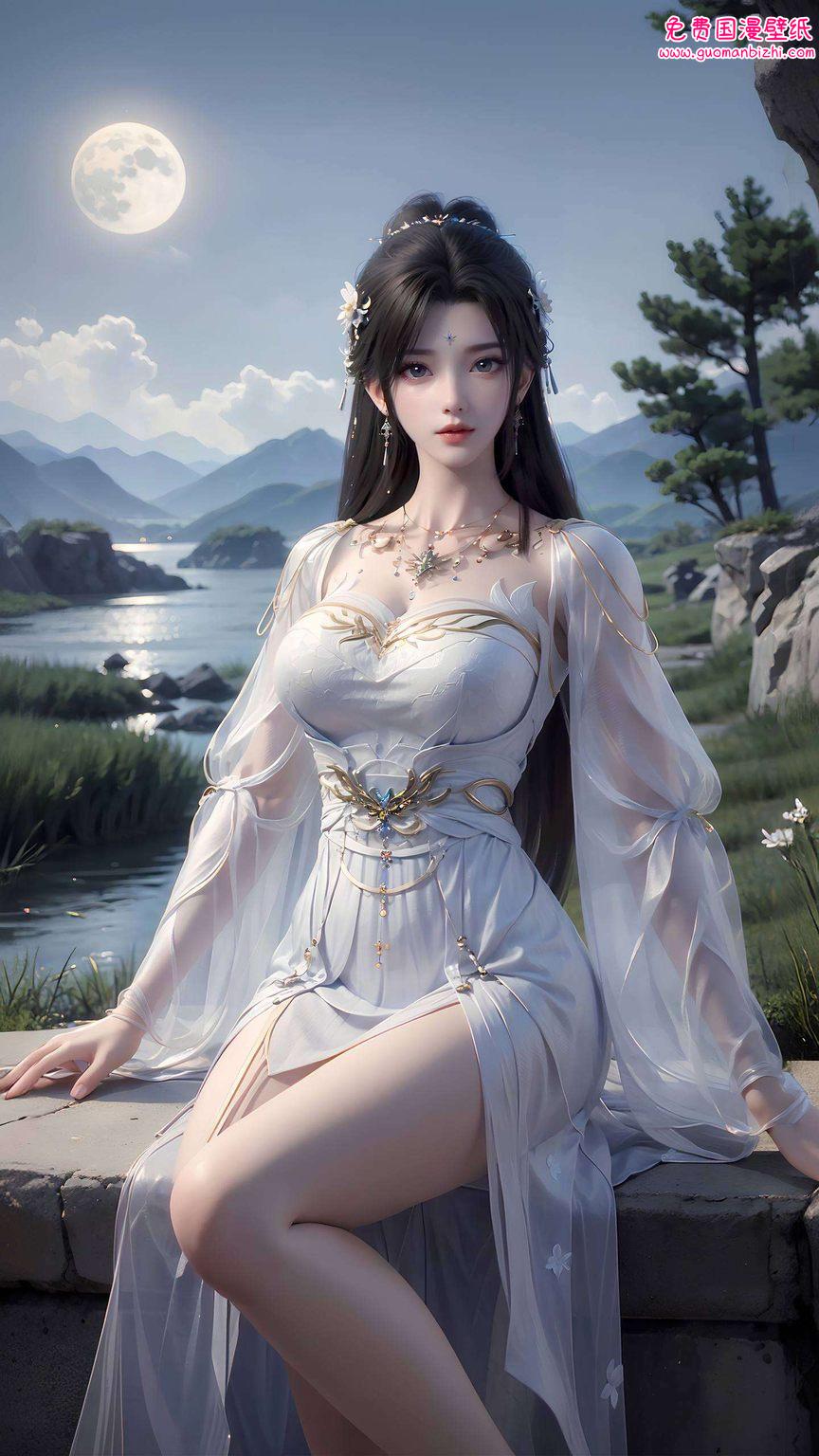 完美世界清漪大婚：AI生成壁纸AIGC壁纸，护眼苹果ins风浪漫壁纸集