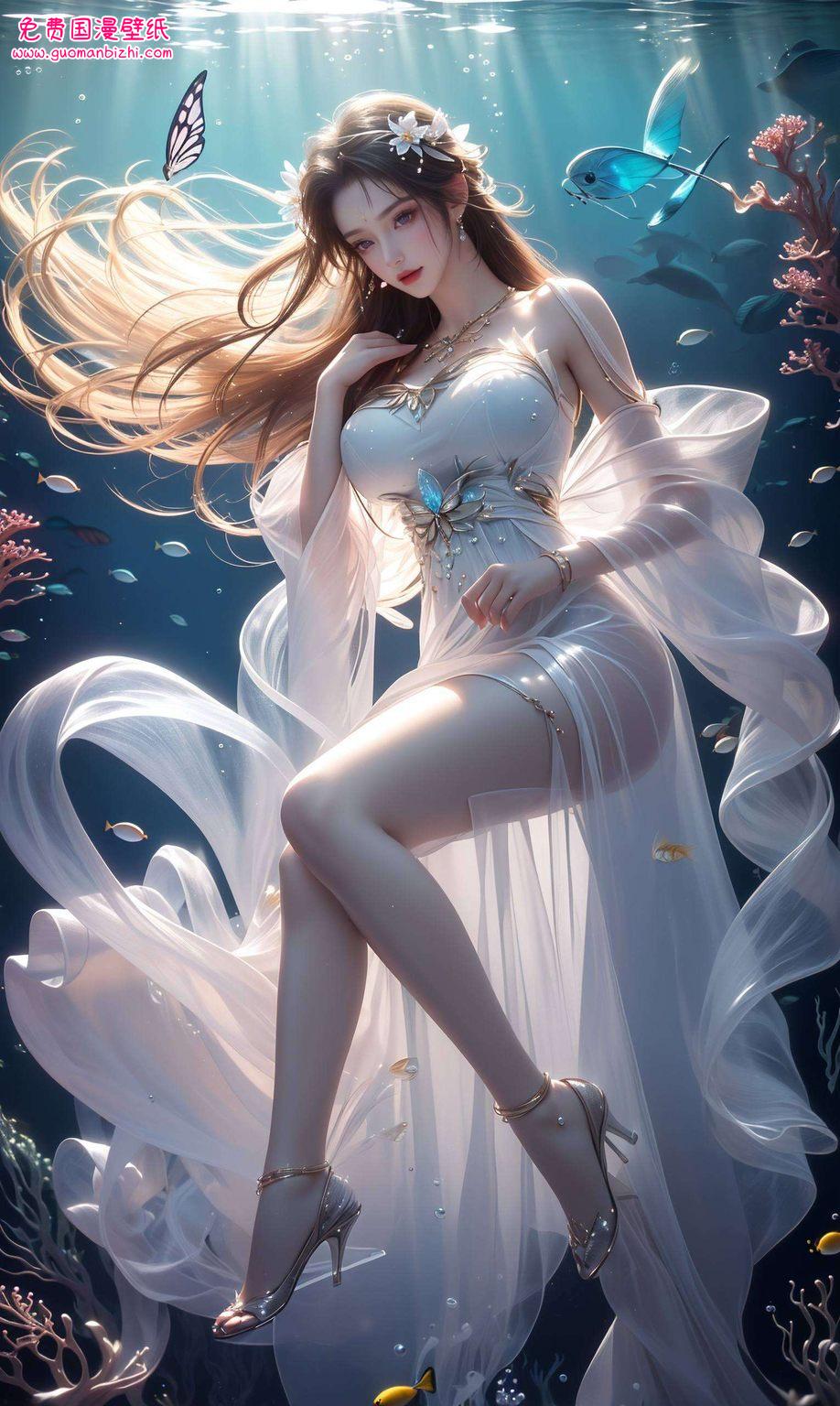 高分辨率动漫壁纸集——清漪cos精选，PC漫画壁纸盛宴