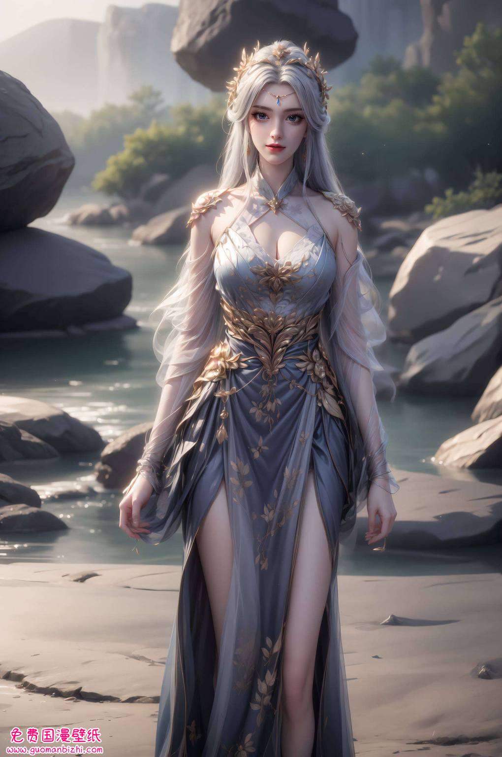 罗征与宁雨蝶：AI绘画壁纸，二次元壁纸，平板锁屏壁纸里的婚姻画卷。