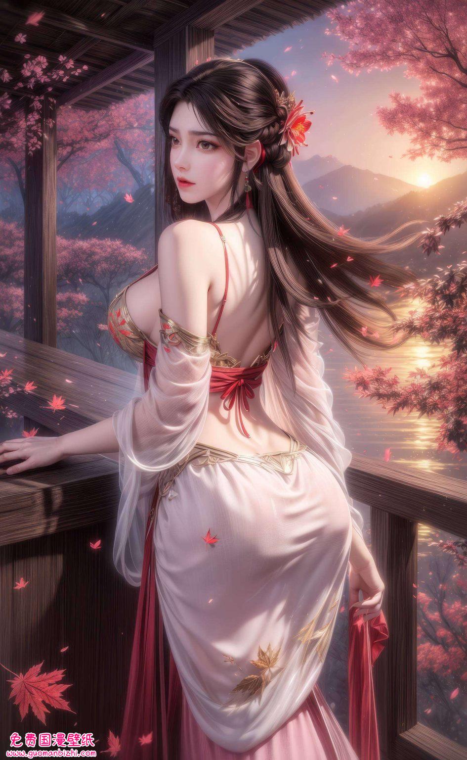 火灵儿插画壁纸高清——AI图片参考，免费下载，IPAD桌面必备