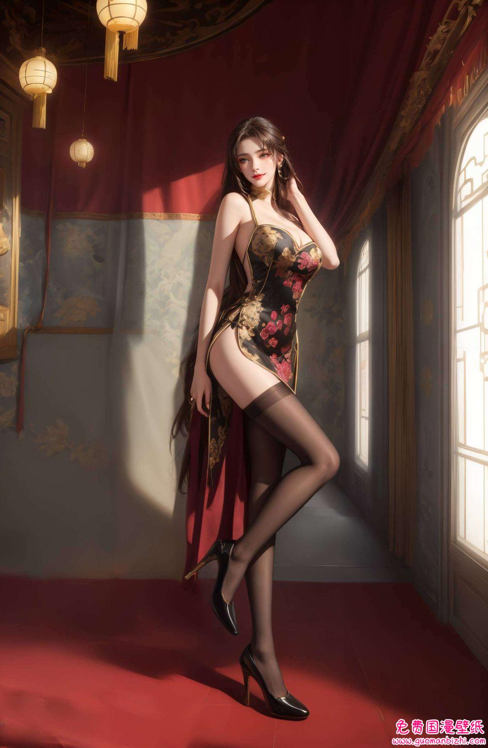 天狐仙子壁纸动态图片——AI图例AIGC免费壁纸秀，PC最美壁纸集锦