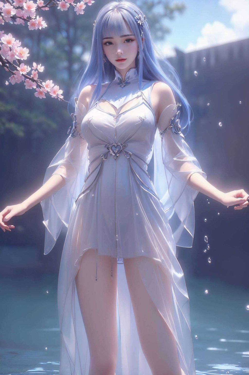 罗嫣与宁雨蝶：AI创造AIGC动漫壁纸，安卓粉色浪漫揭幕