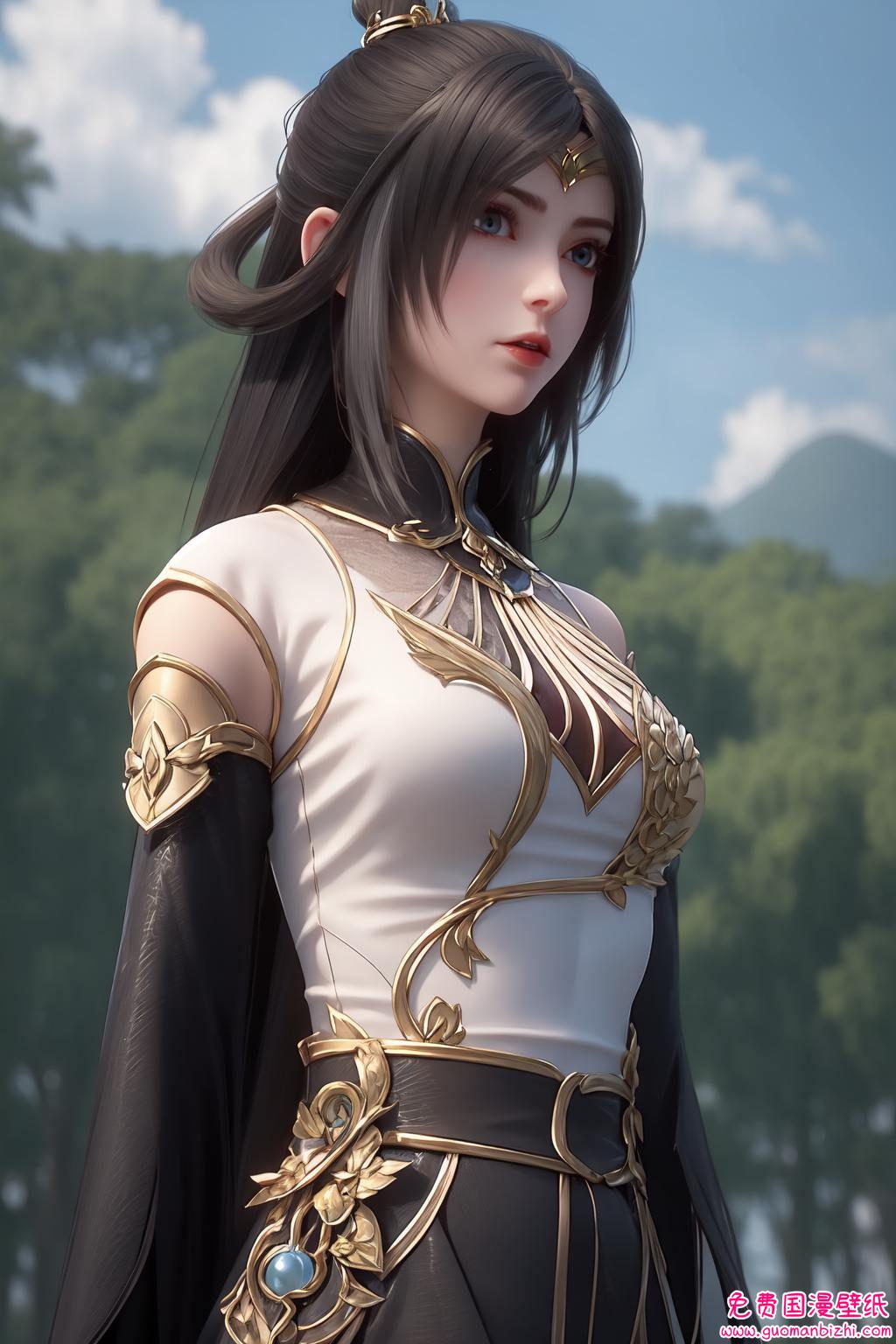 斗破苍穹动漫魔女：超精致免费壁纸分享，平板炫彩壁纸集