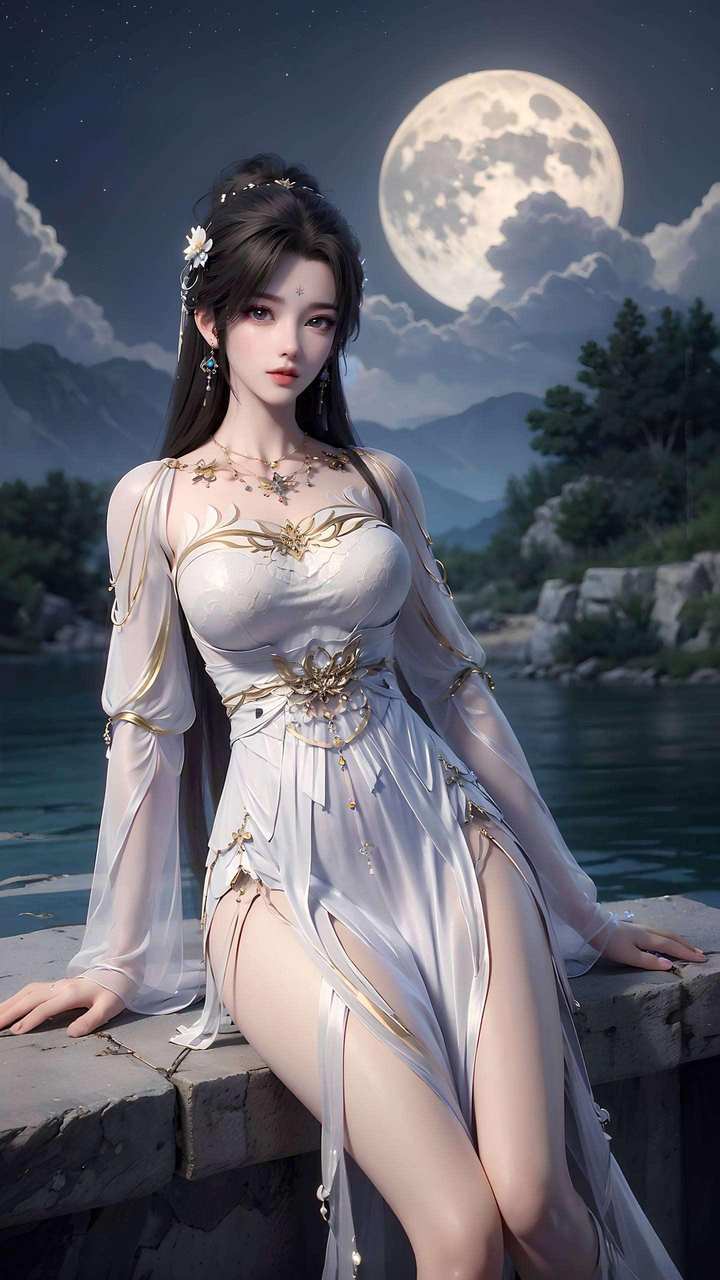 清漪与石昊坐地上的壁纸分享