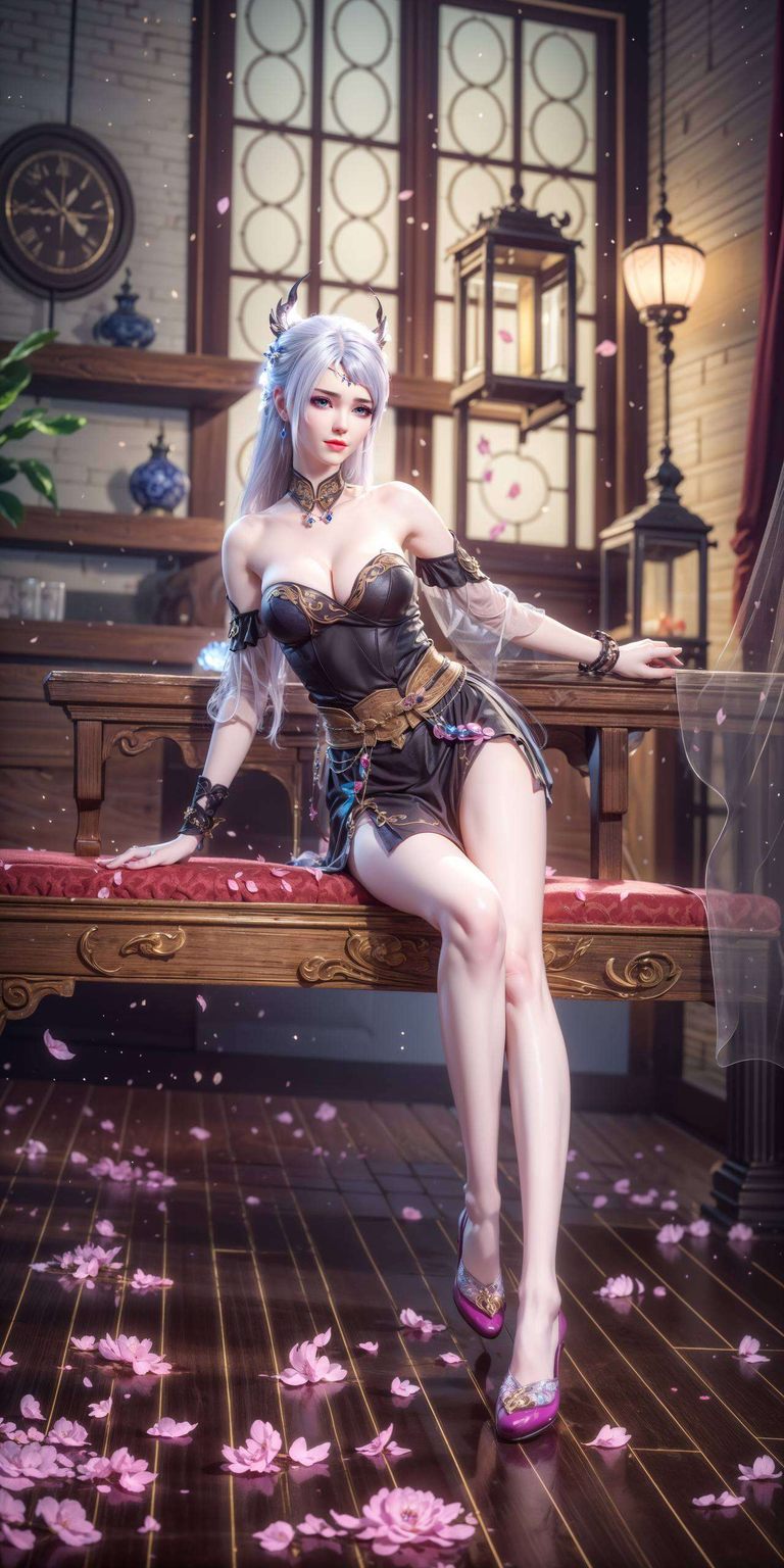 大主宰洛璃3D壁纸集：AI绘画免费分享，苹果桌面背景精选