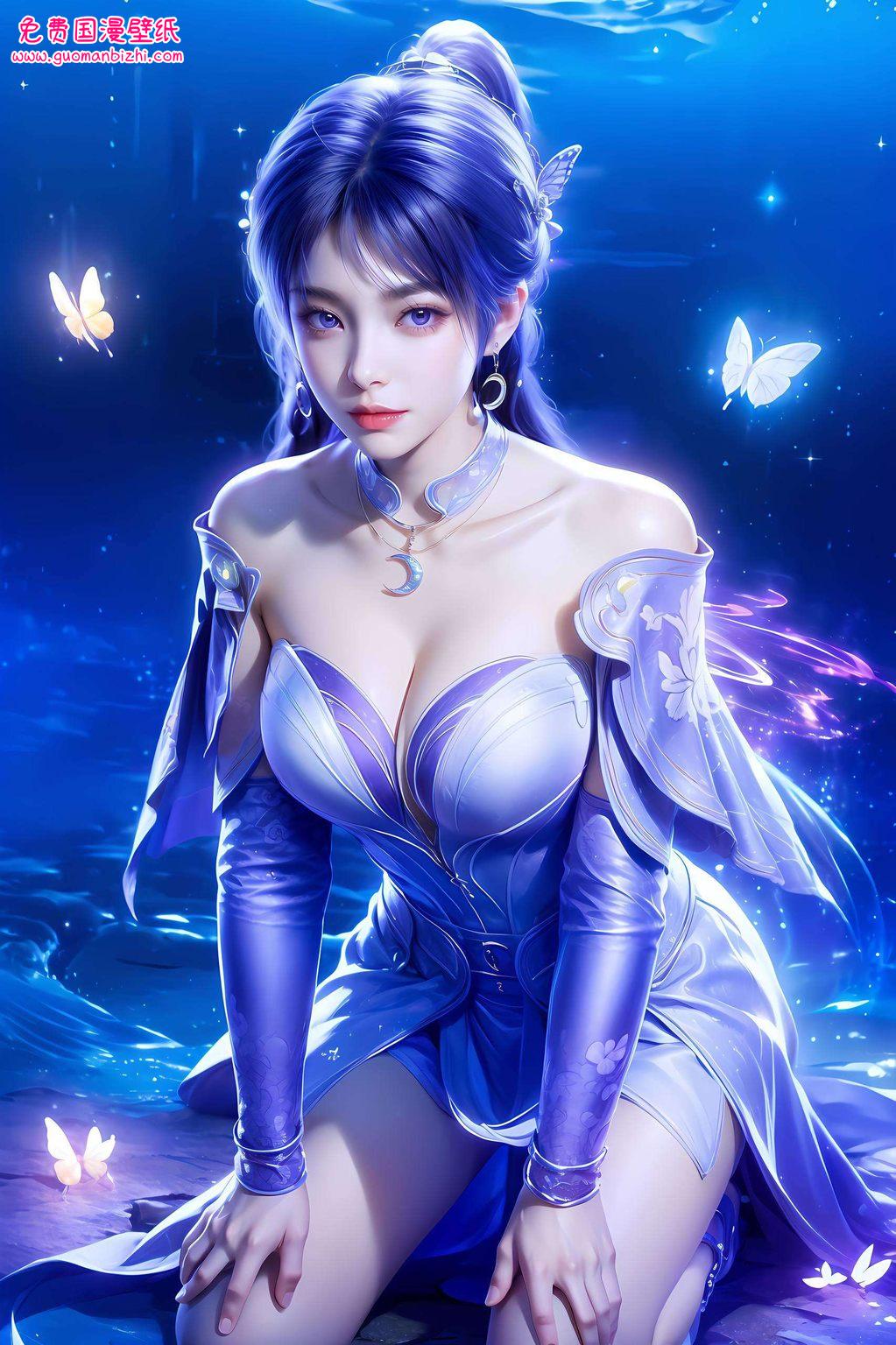 AI壁纸壁纸动漫壁纸iPhone姬紫月高清吧ins风精选