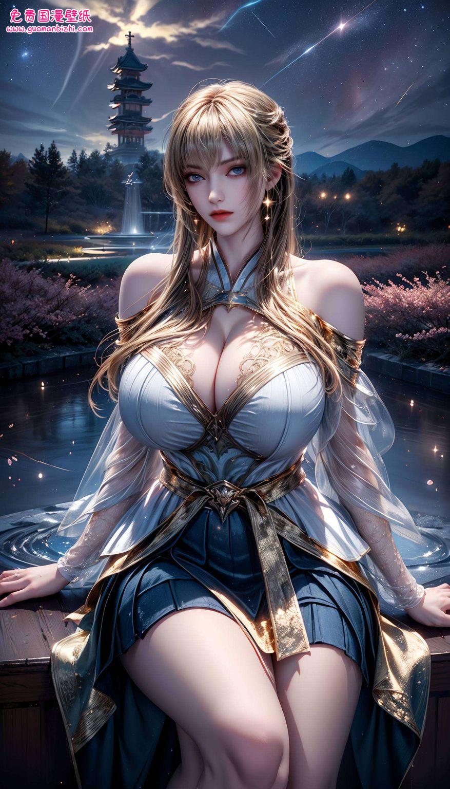 雄兵连天使彦AI壁纸素材，高清职业装免费壁纸，电脑潮图分享