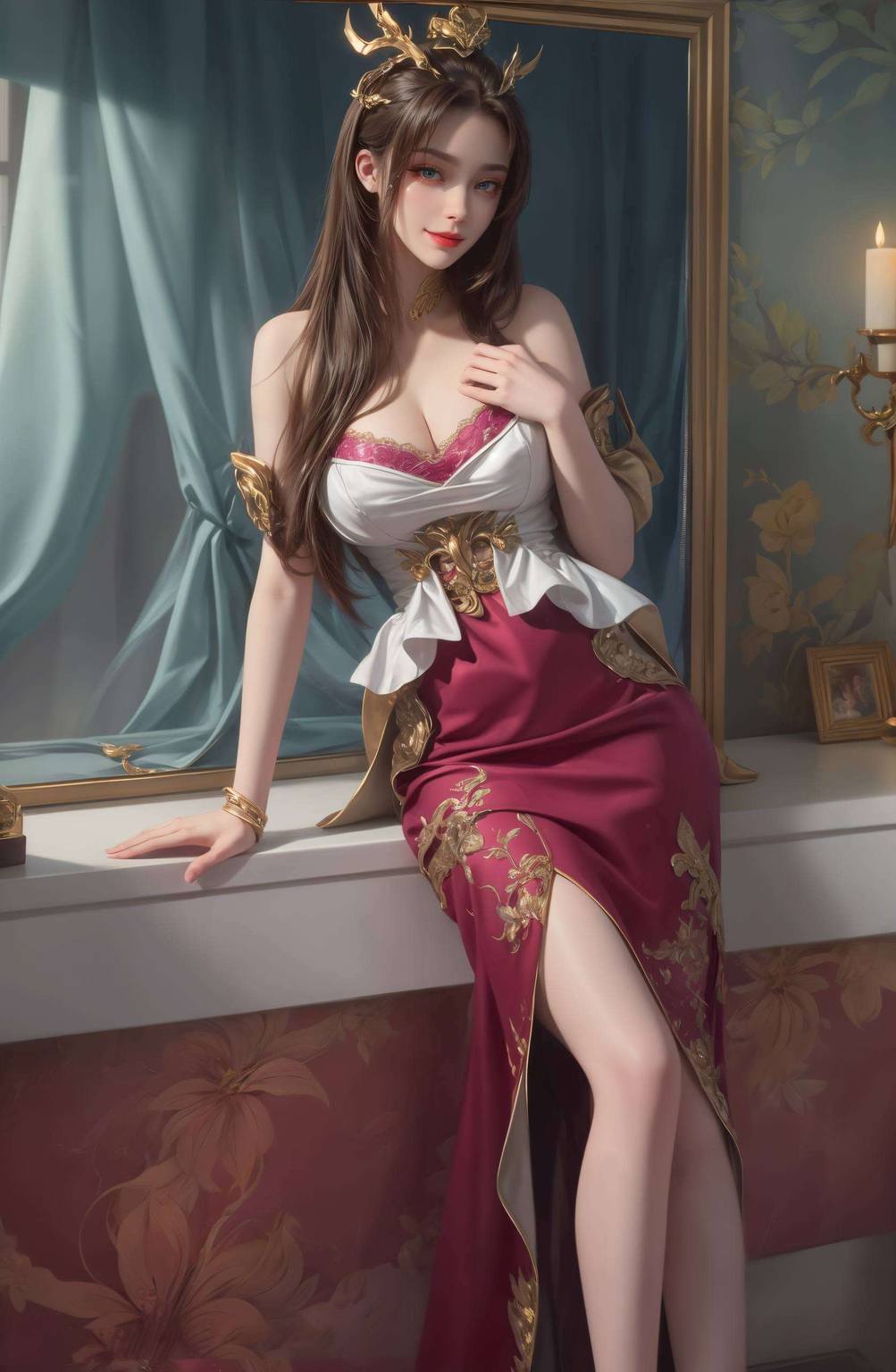 天狐仙子高清壁纸手机：AIGC素材免费壁纸包手机锁屏壁纸精选集