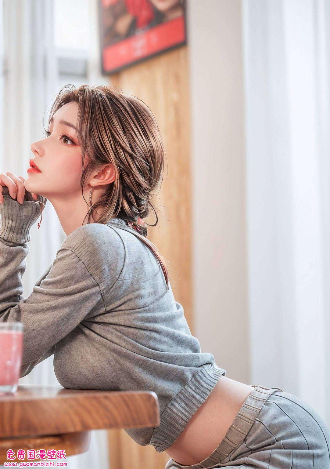 火灵儿AI绘画秀：免费灯光画壁纸，Win10可爱壁纸集锦