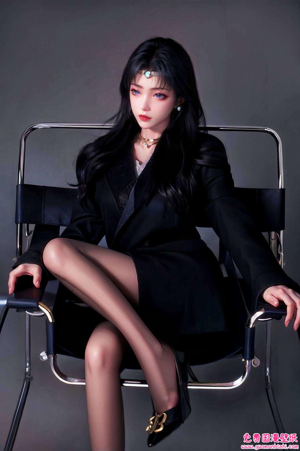 宁雨蝶完美身材高清：AI壁纸素材，极简壁纸，苹果最美壁纸集锦。