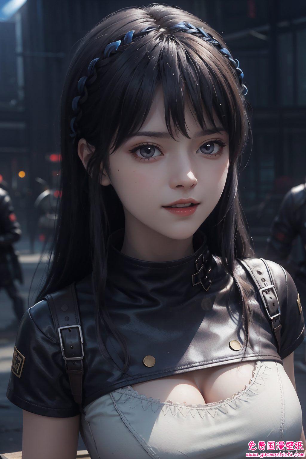 灵笼夏豆超清壁纸集——AI参考AIGC护眼电脑宽屏壁纸精选