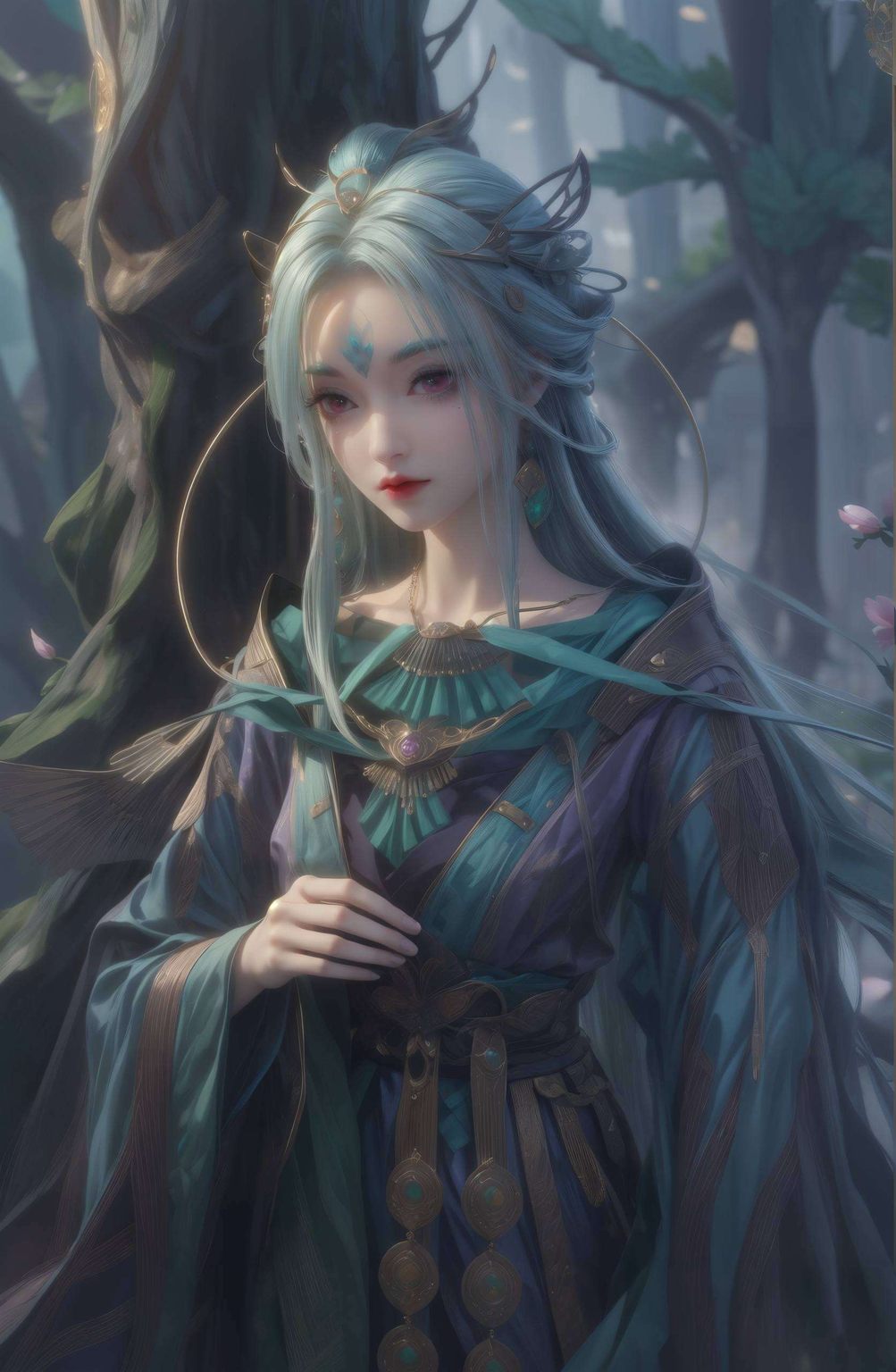 奉眠高清壁纸推荐动态：AI图片模型免费壁纸分享，手机锁屏新选择