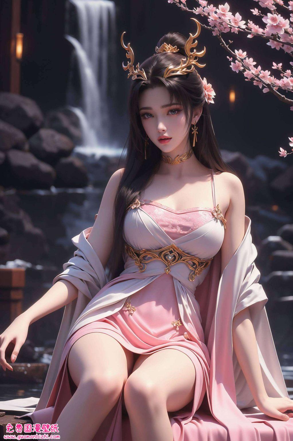 天狐仙子超清壁纸集：AI绘画壁纸，护眼PC潮图壁纸，美不胜收