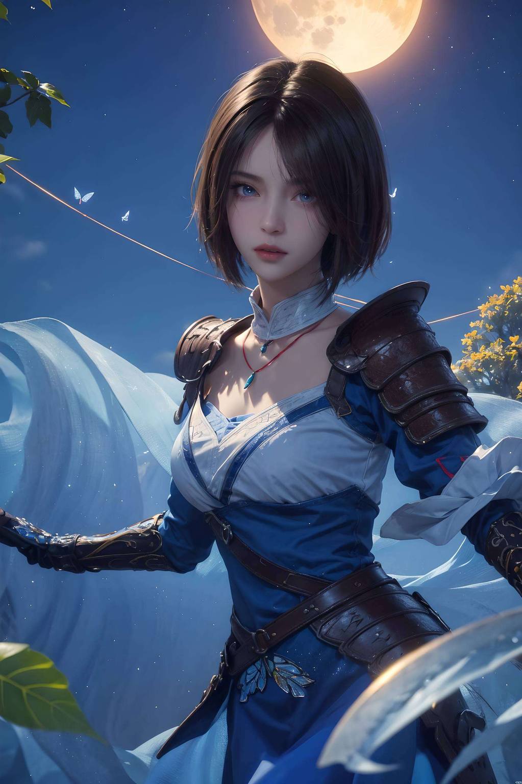 清新游戏壁纸·手机桌面·姬如雪表盘壁纸精选