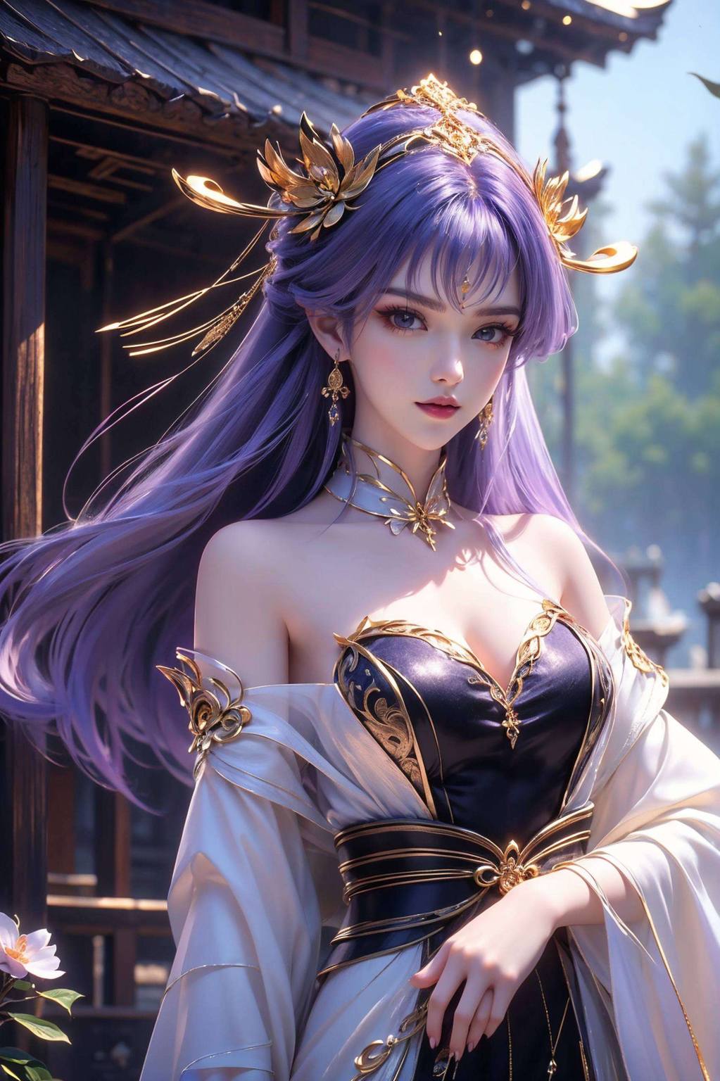 AI生成壁纸：AIGC游戏壁纸，苹果宽屏壁纸，天穹动态壁纸集锦