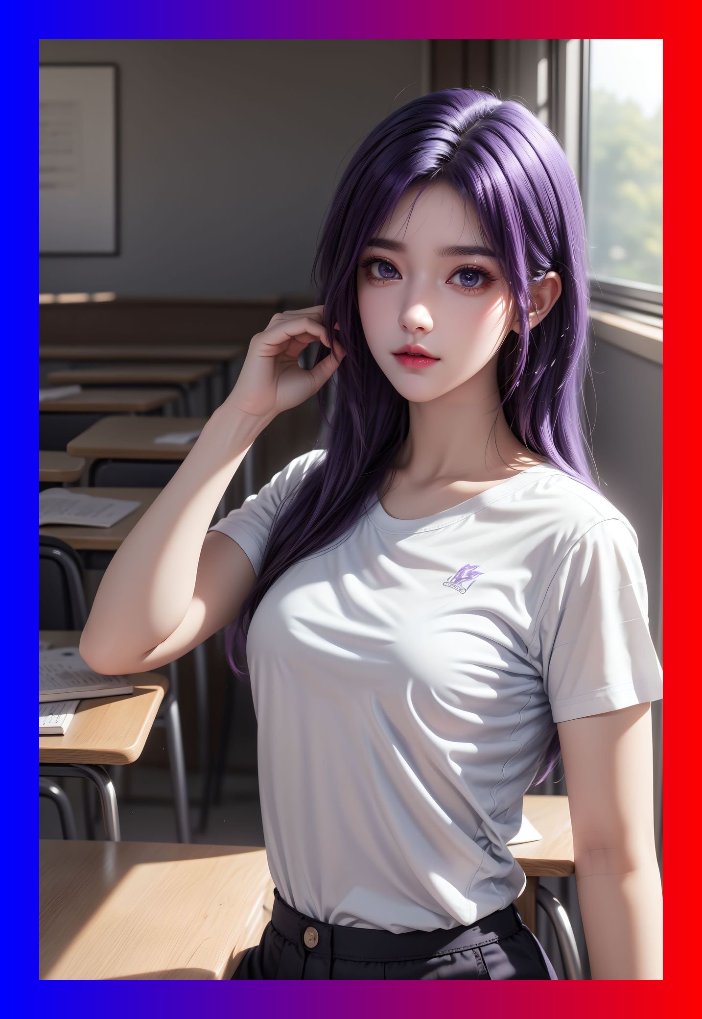 优秀的ai绘画完美世界云曦超清6k压缩打包