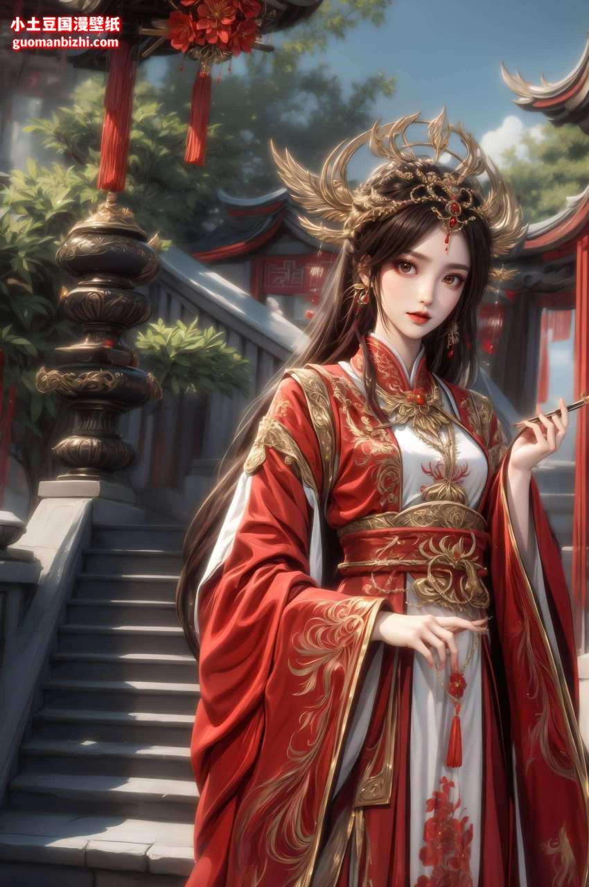 绾绾火灵儿壁纸：伤感游戏与ipad漫画的完美结合