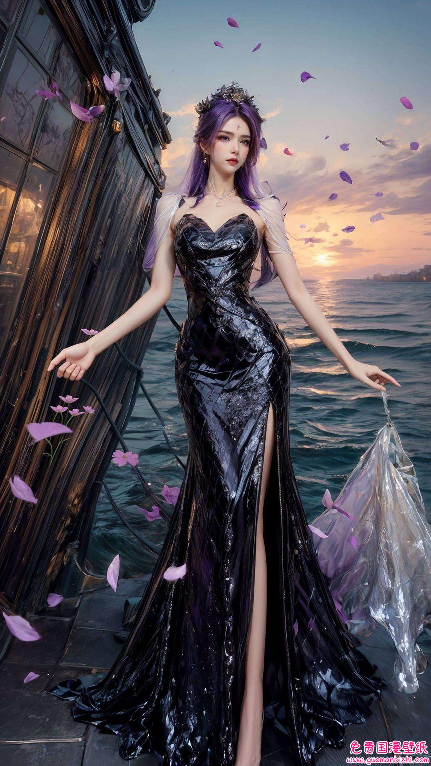 AIGC素材免费壁纸秀:崩坏天穹苹果潮图壁纸高清集 AIGC素材免费壁纸秀:崩坏天穹苹果潮图壁纸高清集