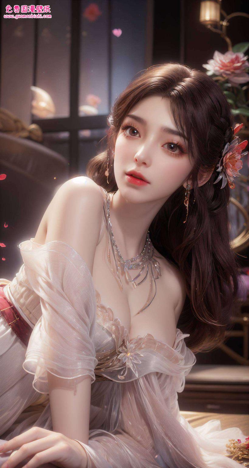 火灵儿简画高清壁纸集：AI范例AIGC完美像素iPhone炫彩壁纸大全