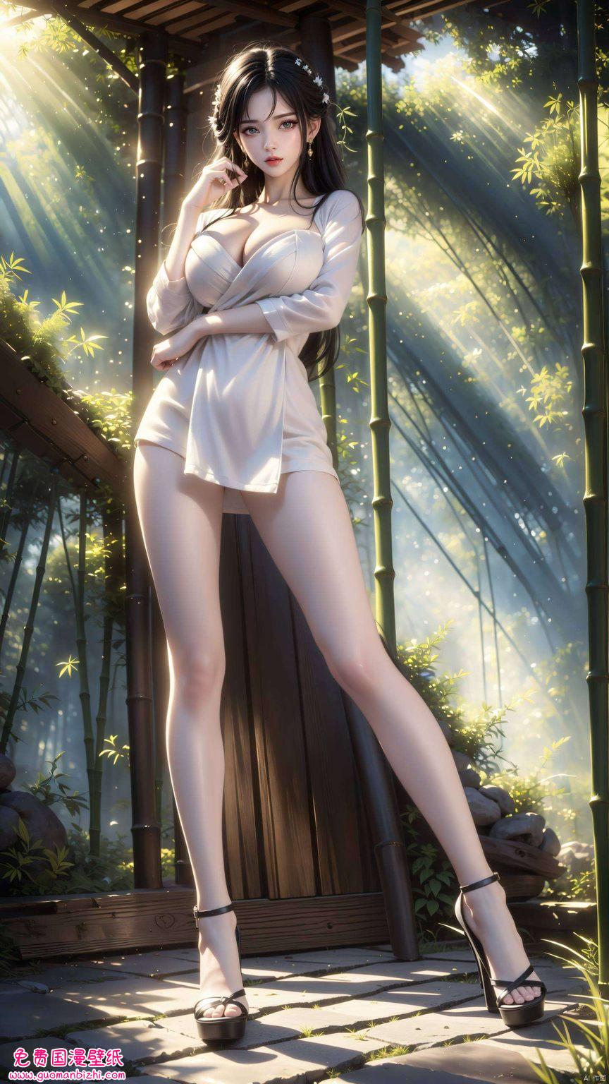 AIGC壁纸：精细角色描绘，平板古风漫画壁纸，月婵动漫视频壁纸集锦