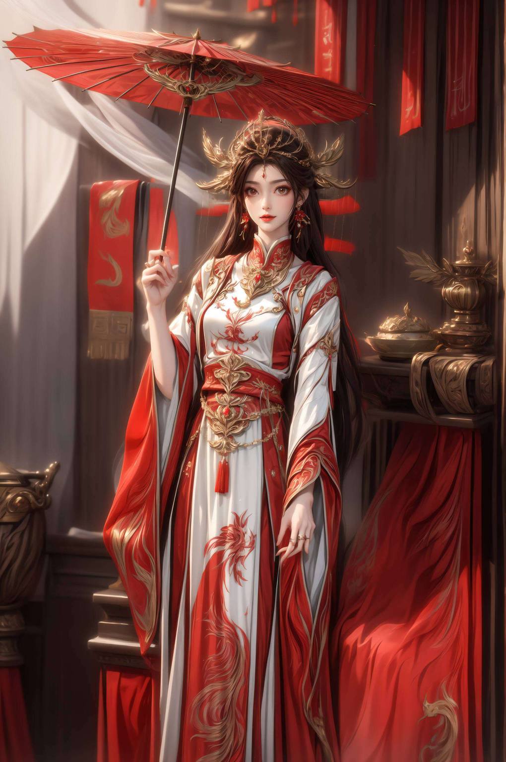 AI创作壁纸集——月婵火灵儿免费壁纸秀,Win10壁纸桌面装饰图精选 AI创作壁纸集——月婵火灵儿免费壁纸秀,Win10壁纸桌面装饰图精选