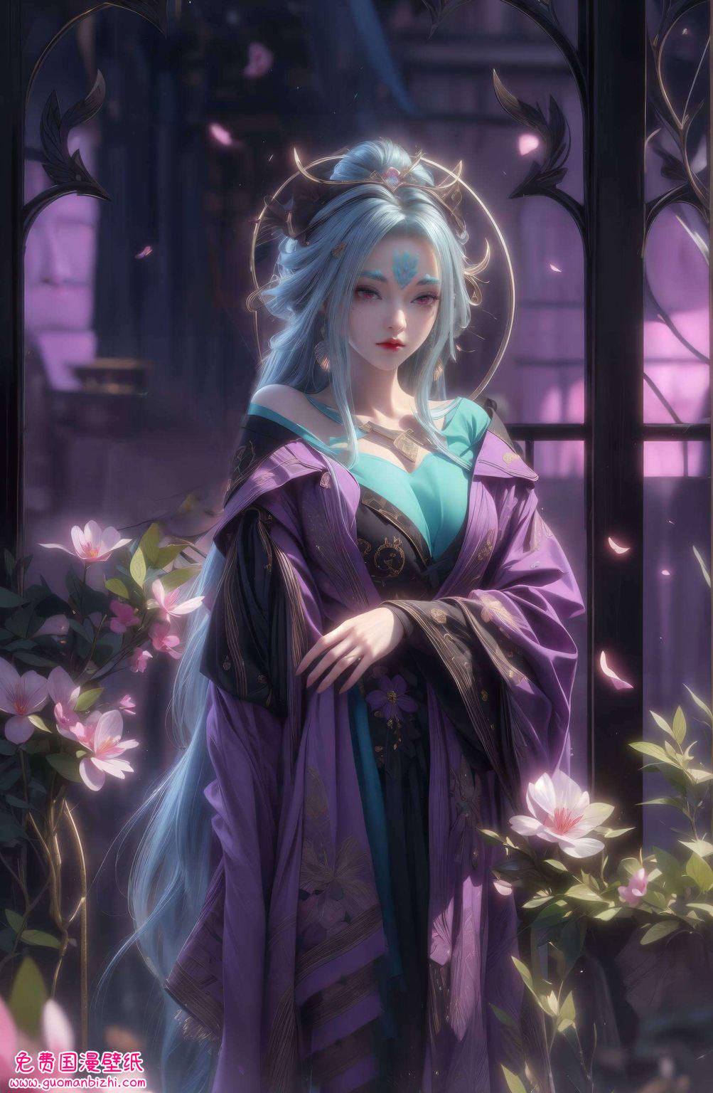 奉眠高清全屏壁纸——AI壁纸完美像素手机背景图片集