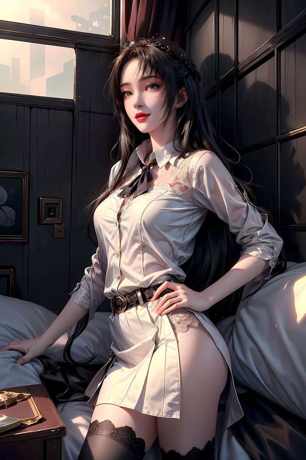 AI创造壁纸:二次元壁纸天狐仙子,手机桌面女神盛宴 AI创造壁纸:二次元壁纸天狐仙子,手机桌面女神盛宴