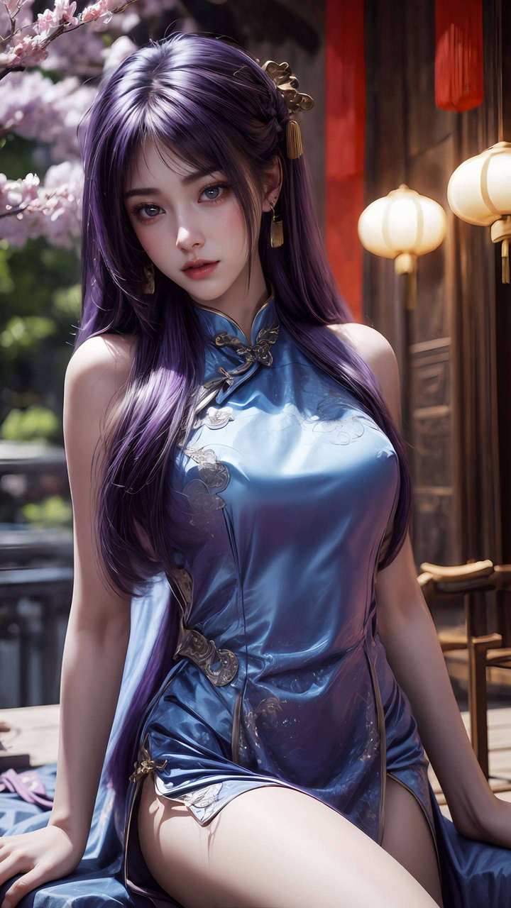 叶凡姬紫月4k壁纸秀ipad桌面背景