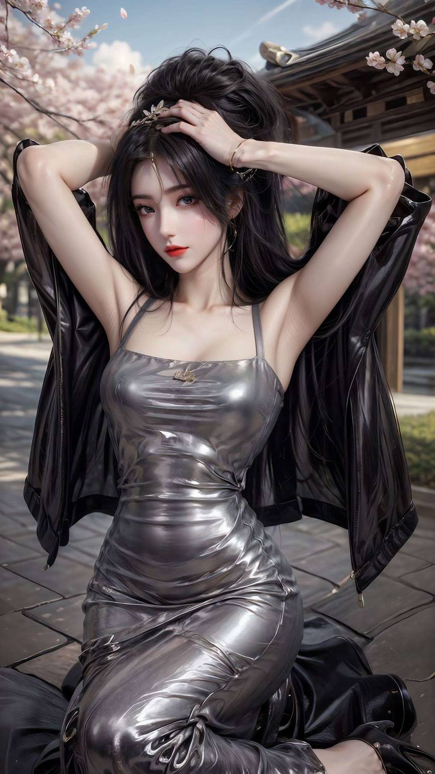 柳神实拍：AIGC二次元壁纸，苹果桌面装饰图集锦