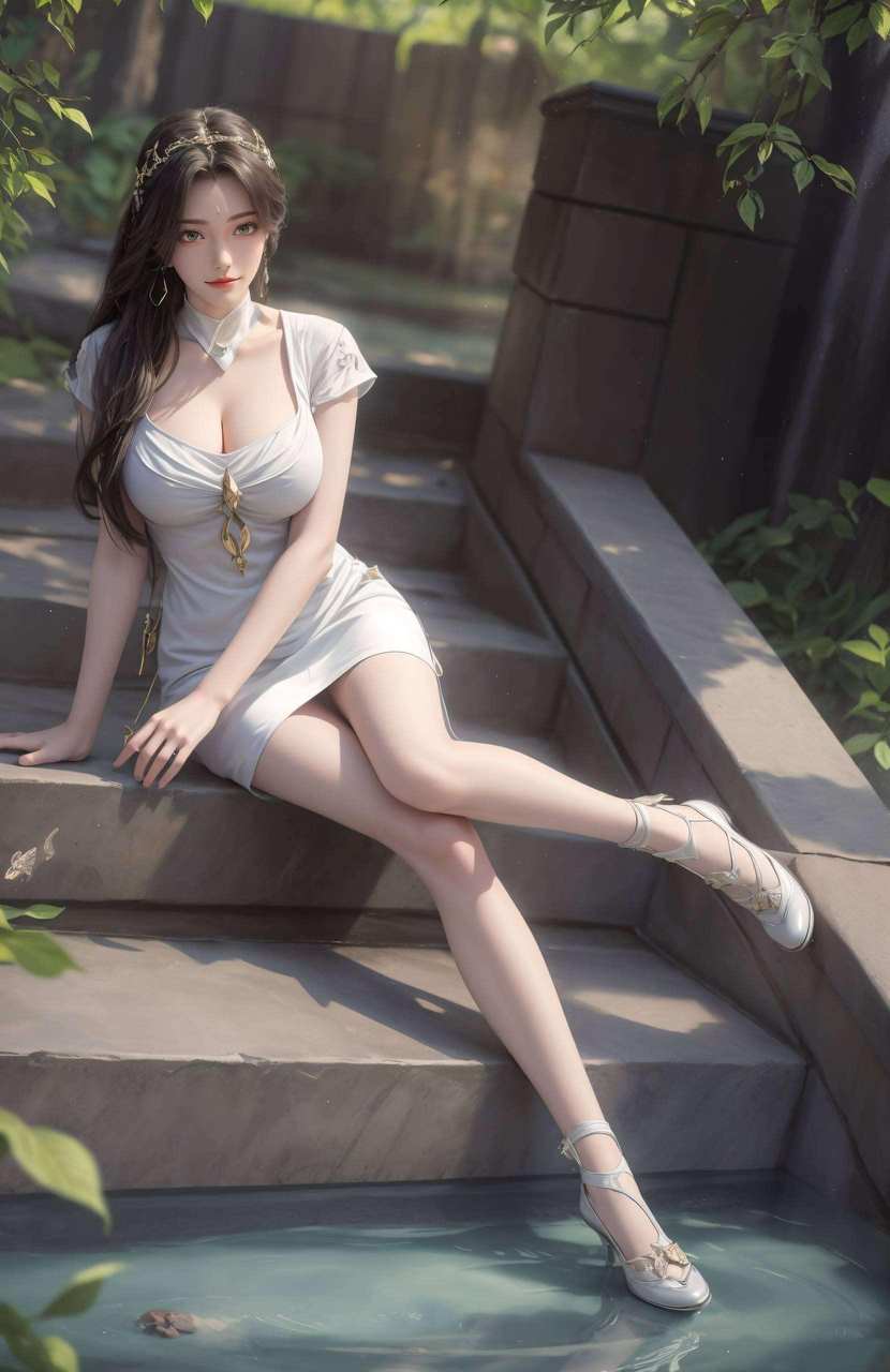 柳神合掌高清壁纸手机桌面装饰图