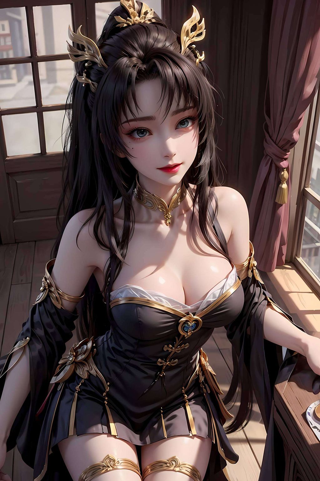 天狐仙子精品壁纸图片——AI图片素材免费壁纸秀，_ipad桌面壁纸精选集