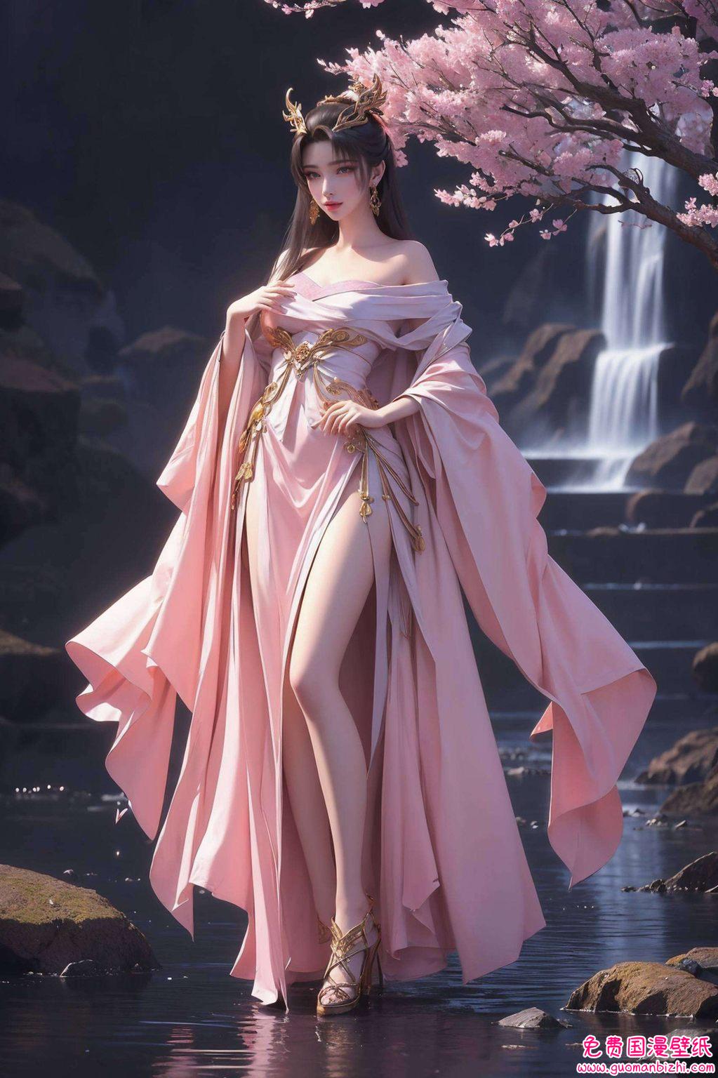 AI创造全屏天狐仙子壁纸，免费壁纸合集，PC潮图精选展示