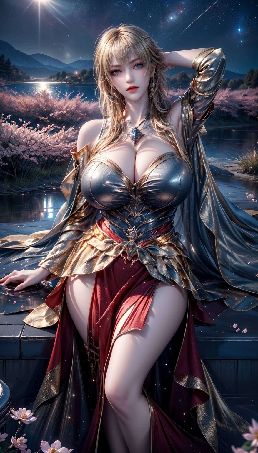 雄兵连天使彦梦幻：AI绘画生成作品，免费壁纸秀，苹果漫画壁纸集锦