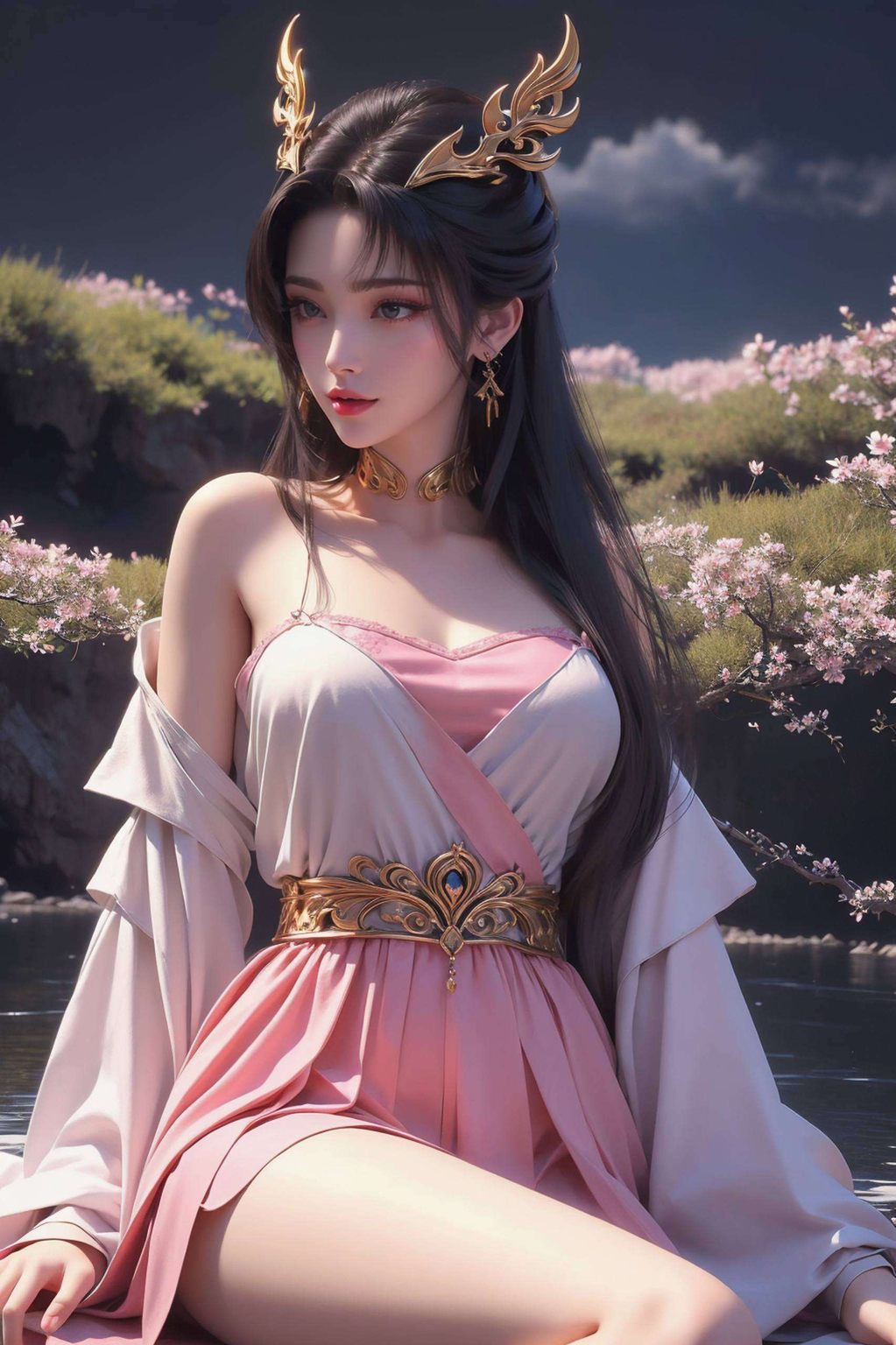 超还原极简壁纸集，Pc艺术壁纸中的天狐仙子神图精选