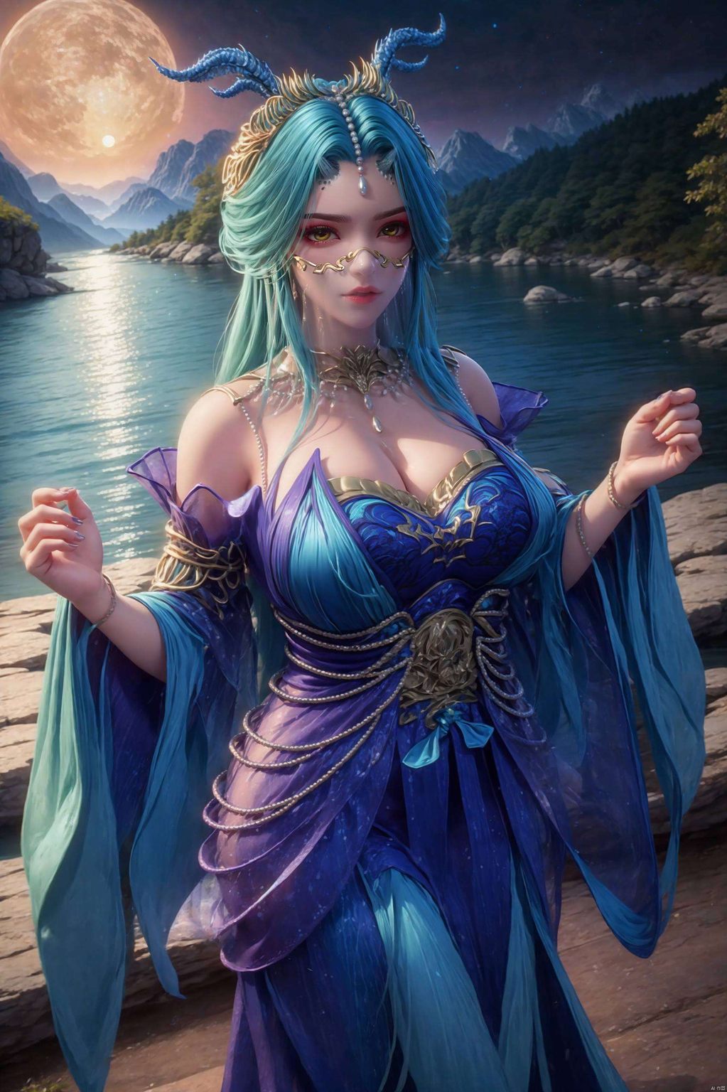 斗破苍穹:小龙女李若彤,AI素材壁纸,免费古风壁纸分享,IPAD专用 斗破苍穹:小龙女李若彤,AI素材壁纸,免费古风壁纸分享,IPAD专用