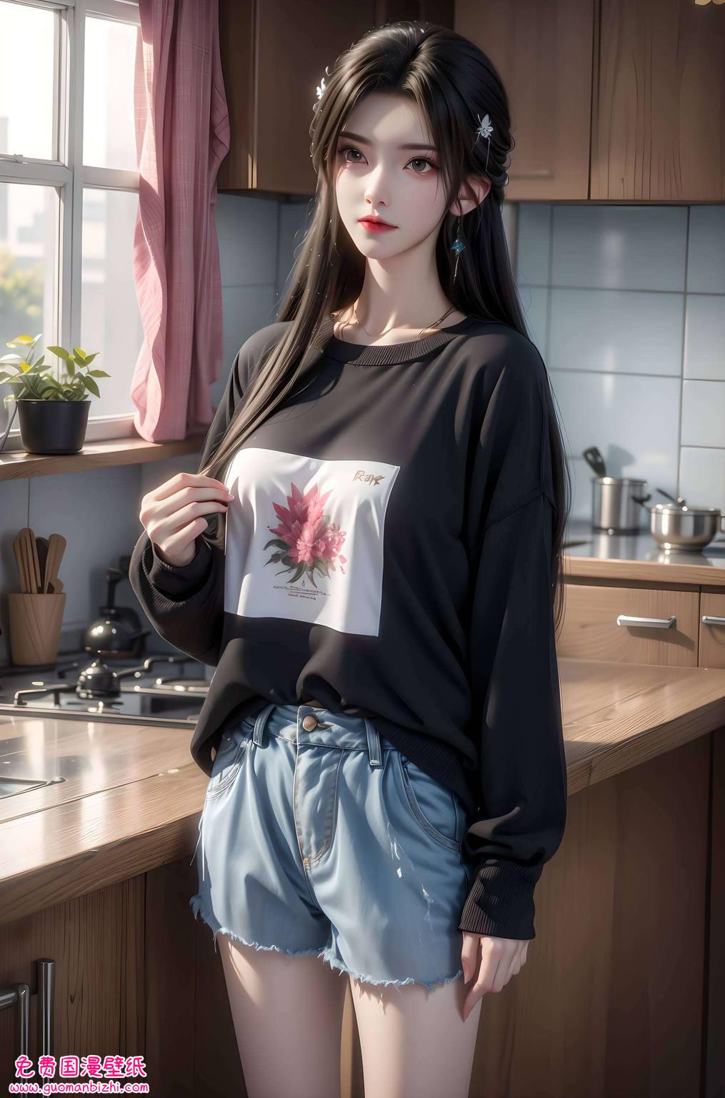 清漪漫画壁纸图片高清竖屏：女生壁纸集，极简与可爱安卓专用