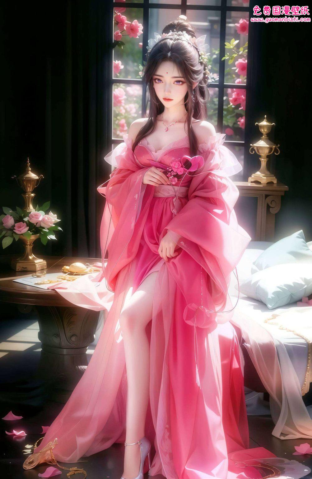 月婵的壁纸图片可爱高清——AI参考护眼锁屏，平板壁纸新选择