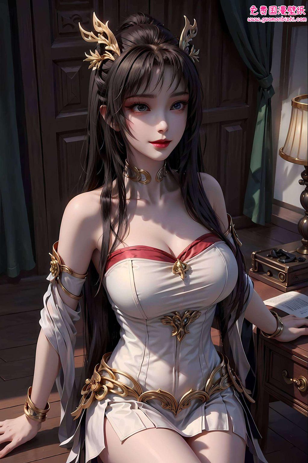 天狐仙子4k壁纸图文：特写精细角色，苹果唯美手机壁纸精选集