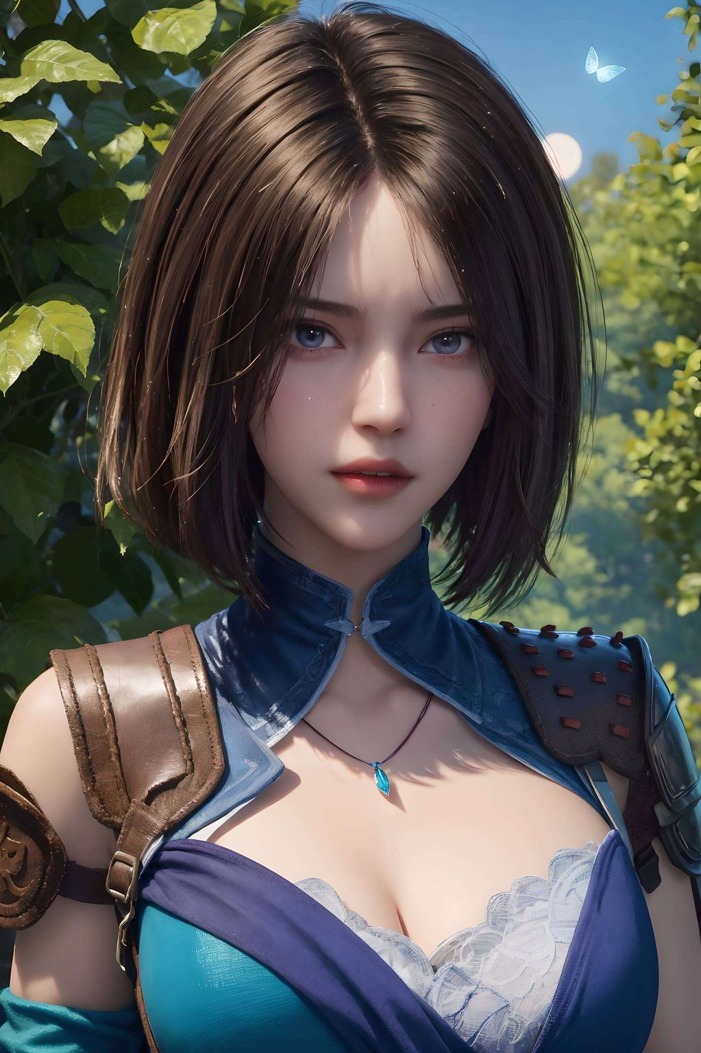 姬如雪壁纸帅气：AI图例与动漫，Win10桌面壁纸集锦