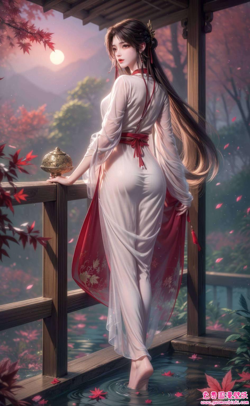 火灵儿清凉壁纸集：AI角色免费锁屏壁纸，PC专属视觉享受