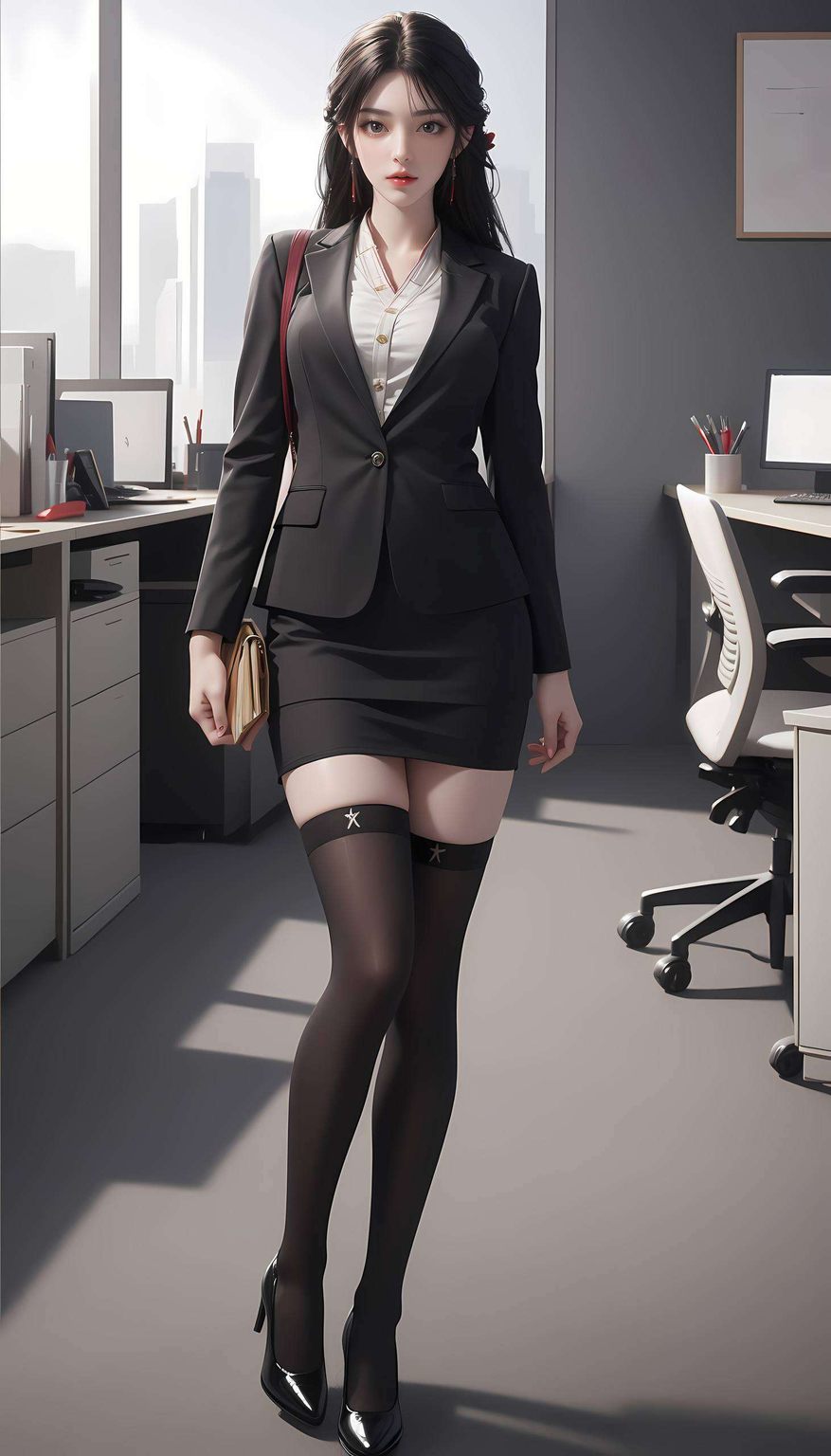 粉嫩火灵儿：AI图例完美像素，裸妆壁纸，高清粉色Win10专属